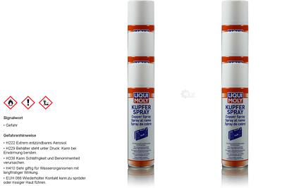 6x250 ml Original LIQUI MOLY Kupfer-Spray 1520 Dose Aerosol Schmierstoff