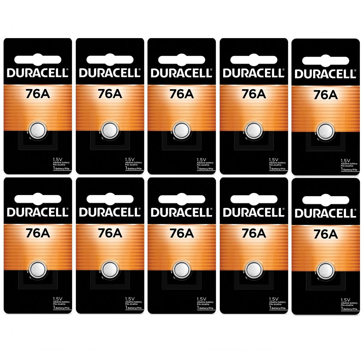 3x Duracell 76A Alkaline Battery Replacement, 52 OFF