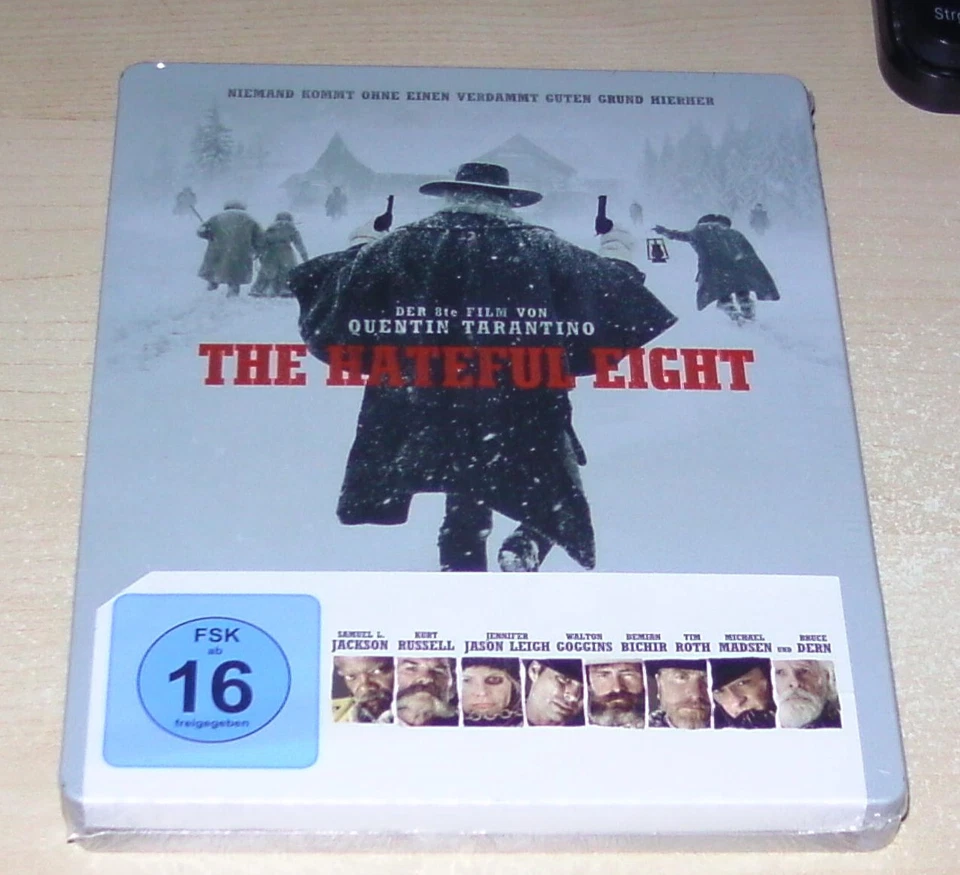 THE HATEFUL 8 QUENTIN TARANTINO LIMITIERTE STEELBOOK EDITION BLU RAY NEU & OVP - Bild 3 von 4