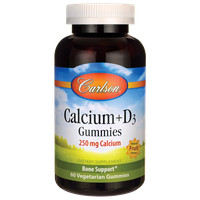 Carlson Calcium + D3 Gummies - Natural Fruit Fla 60 Gummies on sale Carlson Calcium + D3 Gummies - Natural Fruit Fla 60 Gummies on sale