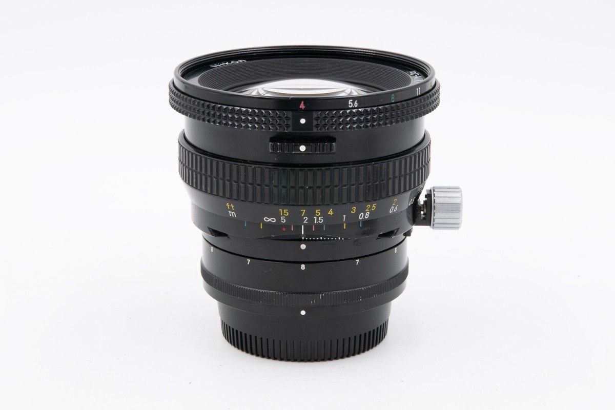 Nikon PC-Nikkor 28mm F/4 Lens Wide Angle Shift Perspective