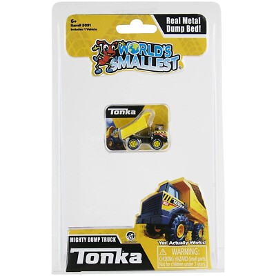 Super Impulse World's Smallest: Tonka Mighty Dump Truck  (NEW IN BOX)