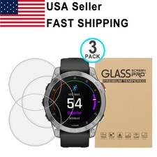 3PCS Tempered Glass Screen Protector For Garmin Epix Gen 2 47MM 