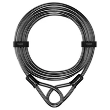 Titanker Bike Lock Cable12mm Thick Security Cable with Loops Heavy Duty Steel...