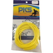 Spectra 7/64" x 9' Yellow LeaderLine for Kiteboarding Kitesurfing Kite Control