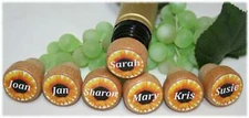 1- Sunflower Wine Stopper Personalized Wine Stopper Wedding Wine Bottle Stopper