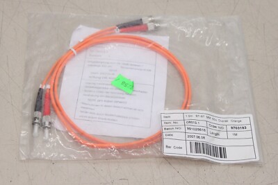 06013.1 1m ST-ST MM 50u Dublex Sensor Kabel Lichtwellenleiter Fiber