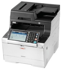 Fully Restored OKI MC573DN Color MFP Fax Copier Printer Scanner - Free Shipping