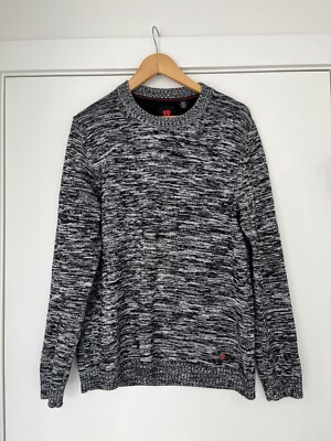 Men s Strellson Swiss Sweater Grey Size M
