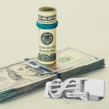 metal cash clips money clip mens money clip Clip Metal Sign Stainless Steel