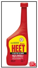 NEW Heet Iso-HEET Water Remover Premium Fuel Line Antifreeze + Injector Cleaner