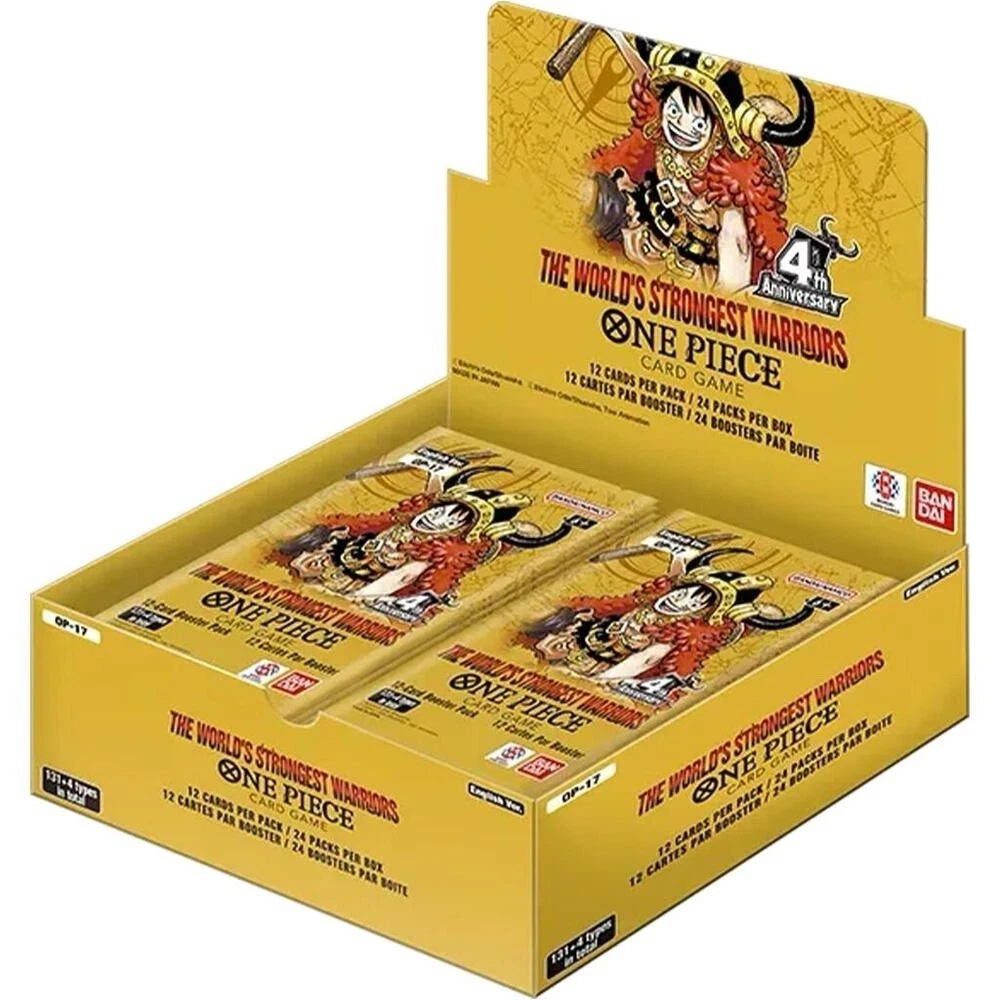 One Piece: OP17 Booster Box World's Strongest Warriors English