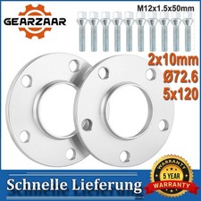 Spurverbreiterung 5x120 2x10mm FÜR BMW E36 E46 E90 E91 E92 E60 E61 Spurplatten