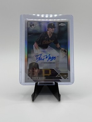 2023 Topps Chrome Update Series - Autographs Drew Maggi #AC-DM Refractor /499 