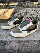 New Travis Scott x Air Jordan 1 Retro Low Beige Green DM7866-200