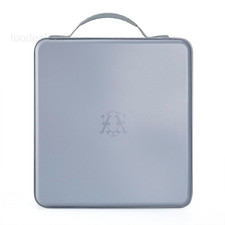 CD Case, 224 Capacity Hard Plastic DVD Case 224 Capacity, Grey