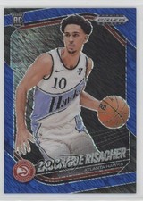 2024-25 Panini Prizm Black FOTL Blue Shimmer 30/35 Zaccharie Risacher #181 g9t