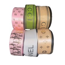 Ribbon Assorted Colors 1  Wide   30 Yards Total, 5 Yards Each