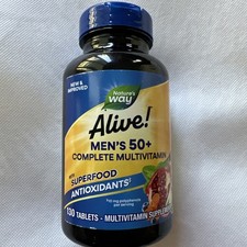 Nature s Way Alive! Men s 50+ Complete Multiv...