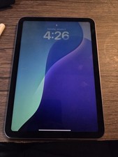   iPad Mini 6 64GB, Purple Bundle - w/ Apple Pencil 2, Case  Charger