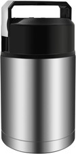 Termo de sopa de 35 oz, termo de acero inoxidable para alimentos calientes, termo de alimentos de boca ancha
