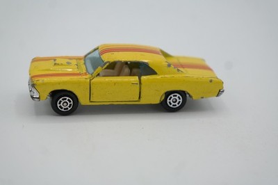 Vintage YATMING '66 Malibu Street Rat Yellow USED Loose Chevy Hong Kong #1074