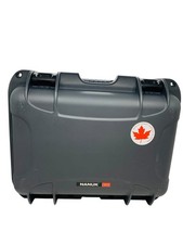 Nanuk 915 Waterproof Protective Case, Silver, Empty  No Foam 