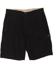 WRANGLER Mens Cargo Shorts W40 XL Black Cotton DO59