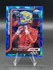 2025 Topps Chrome Sapphire F1 Oliver Bearman RC base #123 WTS 2