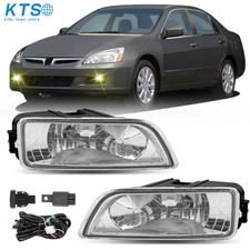 For Honda Accord 2003-2007 4dr Bumper Fog Lights Driving Lamps Driverpassenger For Honda Accord 2003-2007 4dr Bumper Fog Lights Driving Lamps Driverpassenger