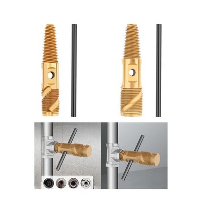 Tap Faucet Screw Extractor Double Head Convenient Multiple Functions Metal