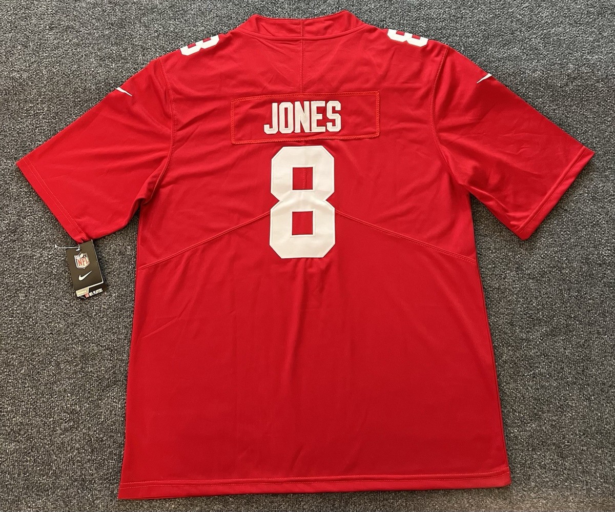 Daniel Jones New York Giants NWT Jersey Red Stitched Mens XL Nike