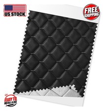 Car Upholstery Black Leatherblack Stitches 140x100 Cm Car Upholstery Black Leatherblack Stitches 140x100 Cm