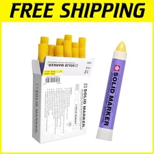 Yellow Paint Markers for Multiple Surfaces - 12 Pack