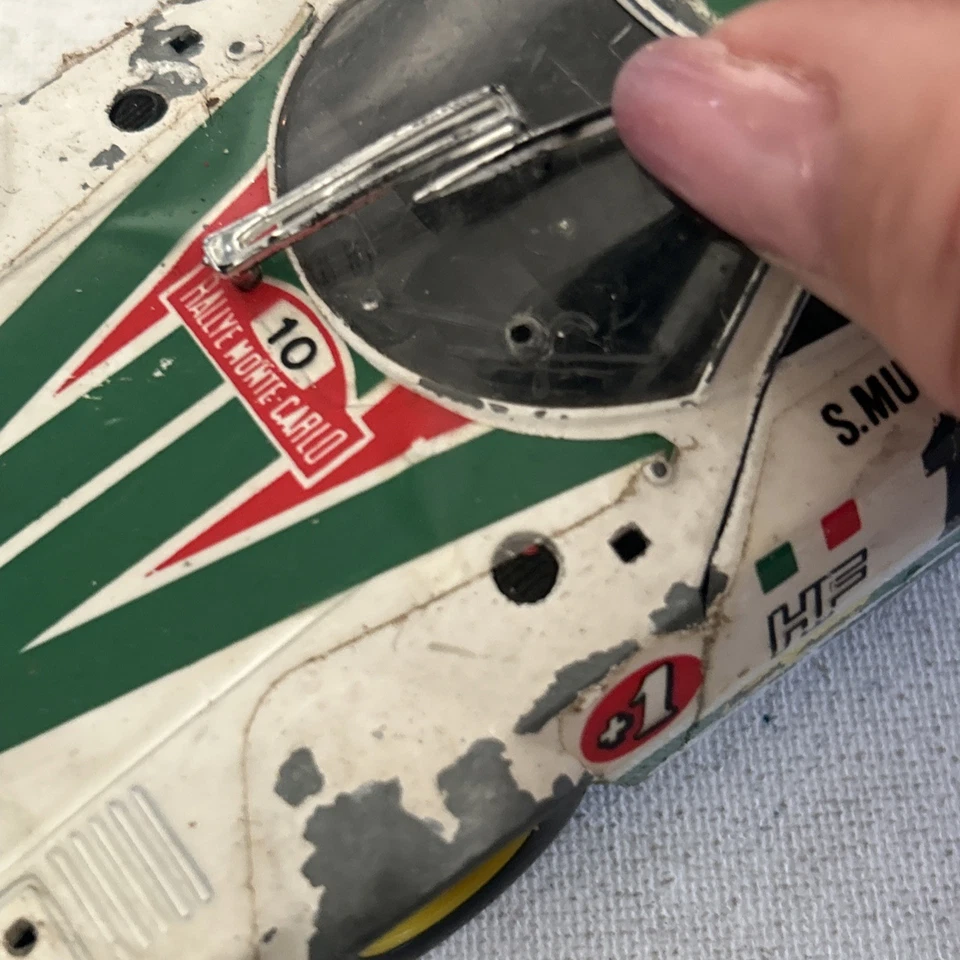 Burago Lancia Stratos Alitalia Rally Monte Carlo Scala 1/24  - Immagine 4 di 4