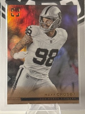 2025 Panini PhotoGenic Maxx Crosby #34 Bronze 128/150 Raiders