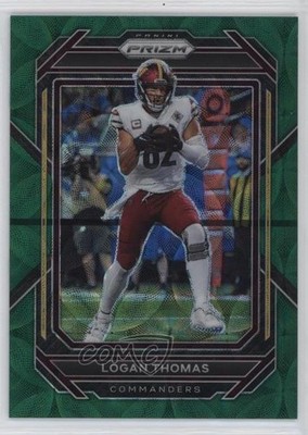 2022 Panini Prizm Green Scope Prizm 6/75 Logan Thomas #296 0q3