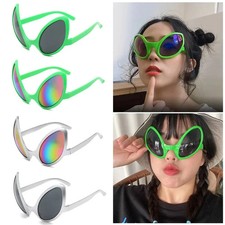 Alien Sunglasses Party Rainbow Lens UV400 Funny Costume Festival Glasses