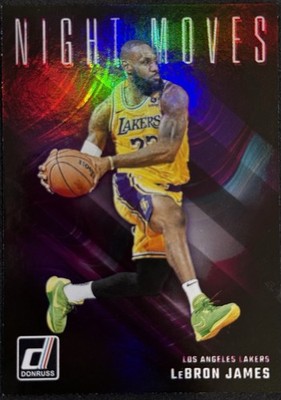 2024-25 Donruss LeBron James Night Moves #24 Lakers SSP Case Hit Panini