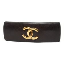 CHANEL COCO Mark Barrette Hair Accessory Hair Ornament Women Used