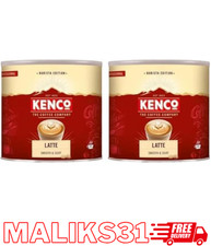 Kenco Latte Instant Coffee Tin 1 kg (Pack of 2)