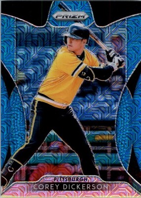 2019 Panini Prizm Prizms Blue Mojo #115 Corey Dickerson /399 - BB