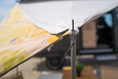 Bent Verbindbares Sonnensegel  Zip-Protect Canvas Single 