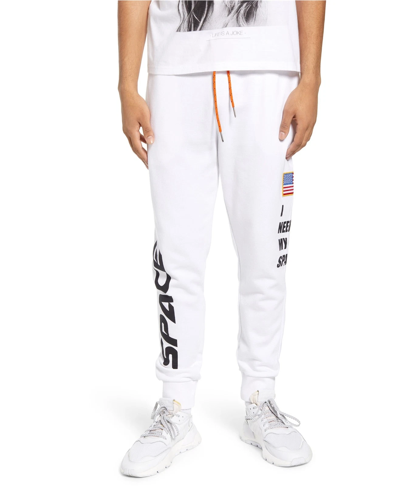 Elevenparis Mens Lasa Knit Straight Leg Jogger Athletic Pants