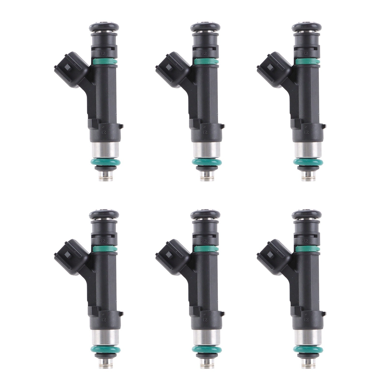 6x OEM Bosch 0280158119 Fuel Injector For Jeep Wrangler Chrysler 3.3L 3.8L