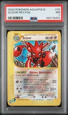 2003 POKEMON AQUAPOLIS #32 SCIZOR-REVERSE FOIL PSA 7 on eBay