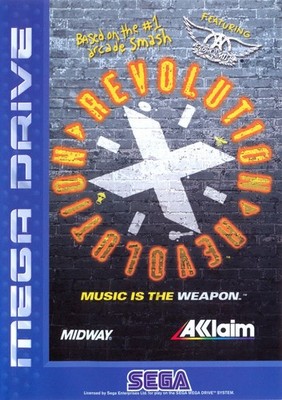 Revolution X | SEGA Mega Drive | inkl. Anleitung | Zustand: GUT