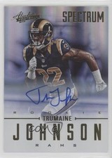 2012 Panini Absolute Rookie Spectrum Gold 299/299 Trumaine Johnson #191 Auto n1u