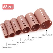 141 Pcs Hair Rollers in Various Sizes