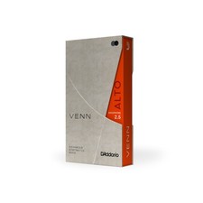 D'Addario VENN Alto Saxophone Reed, G2, Strength 2.5, 1-Pack